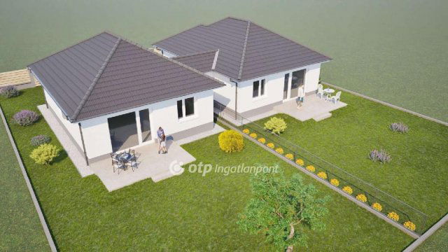 Eladó ikerház, Vácrátóton 96.5 M Ft, 4 szobás