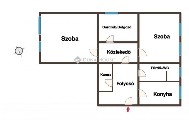 Eladó téglalakás, Kecskeméten 50.9 M Ft, 2 szobás