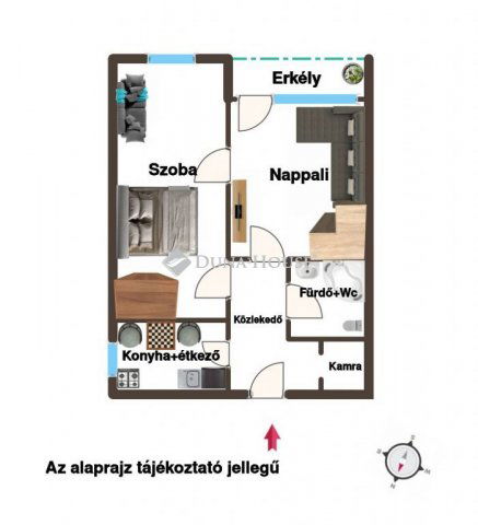 Eladó téglalakás, Sopronban 49.9 M Ft, 2 szobás