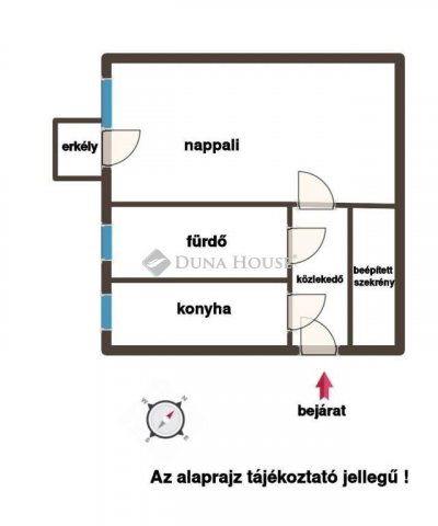 Eladó téglalakás, Debrecenben 59.9 M Ft, 1 szobás