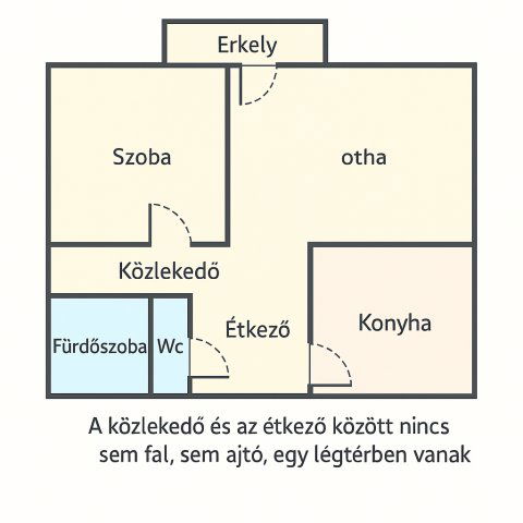 Eladó panellakás, Kecskeméten 47.9 M Ft, 2 szobás