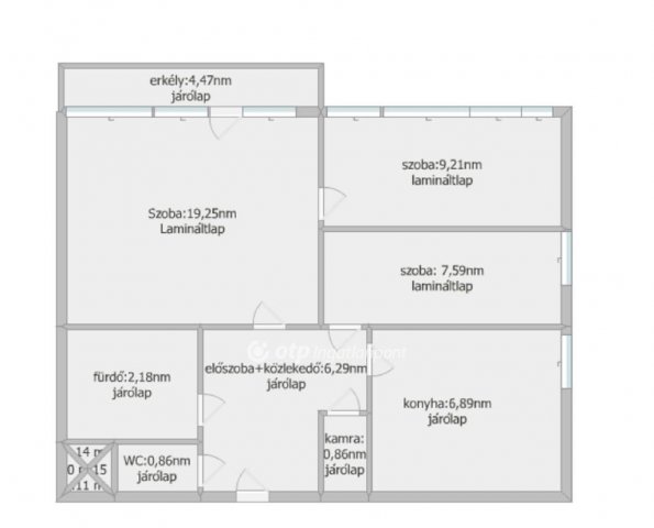 Eladó téglalakás, Szekszárdon 38 M Ft, 1+2 szobás