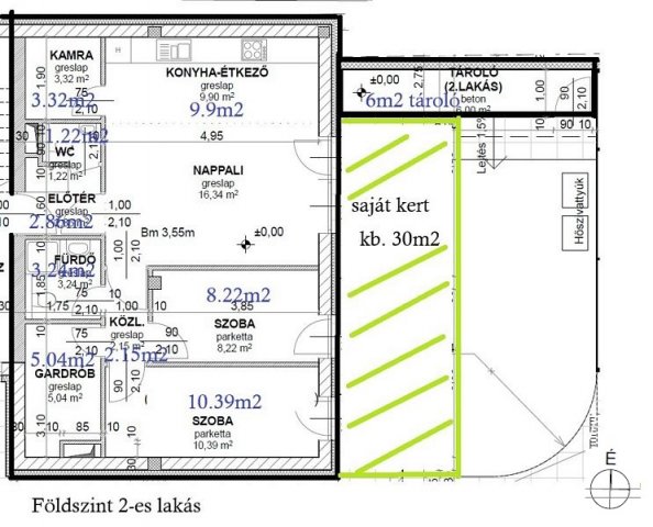 Eladó téglalakás, Érden 79.99 M Ft, 3 szobás
