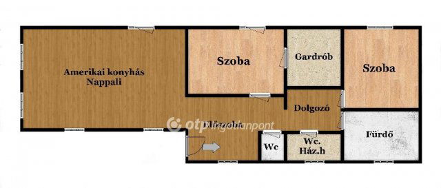 Eladó családi ház, Debrecenben 79.9 M Ft, 3 szobás