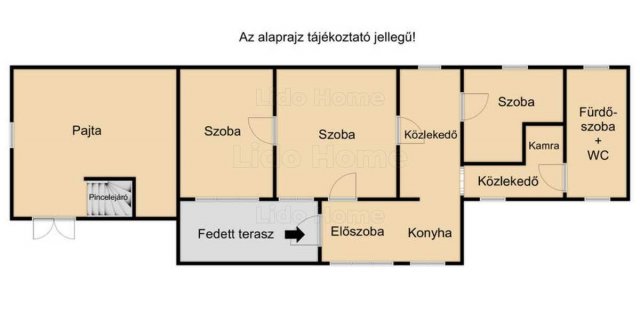 Eladó nyaraló, Pécselyen 68 M Ft, 3 szobás