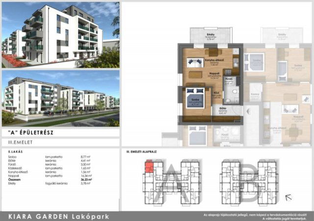 Eladó téglalakás, Szombathelyen 39.9 M Ft, 2 szobás