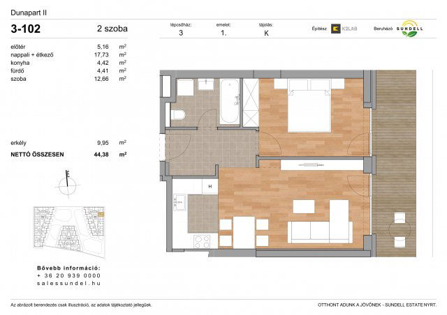Eladó téglalakás, Budapesten, XI. kerületben 87.5 M Ft, 2 szobás