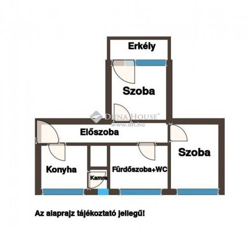 Eladó téglalakás, Szigetszentmiklóson 46 M Ft, 2 szobás