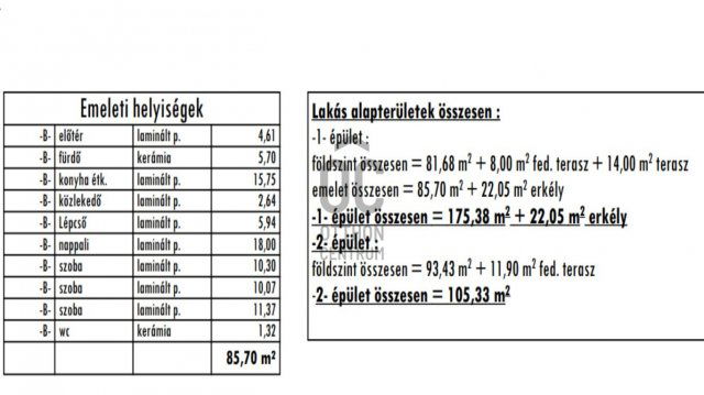 Eladó téglalakás, Gyömrőn 94 M Ft, 4 szobás