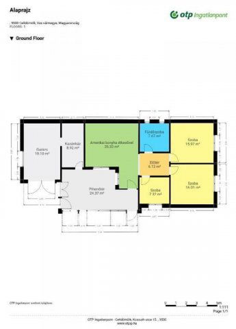 Eladó családi ház, Celldömölkön 54.99 M Ft, 2+1 szobás