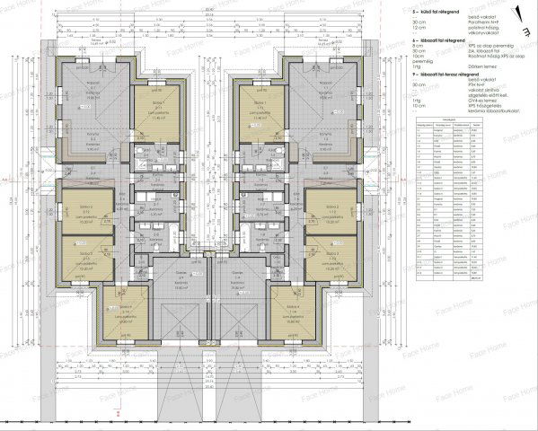 Eladó ikerház, Csörögön 89.9 M Ft, 5 szobás