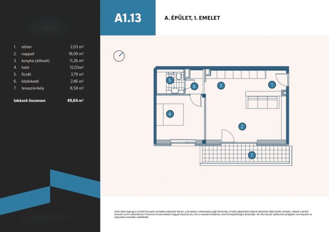 Eladó téglalakás, Vámosszabadin 51.6 M Ft, 2 szobás
