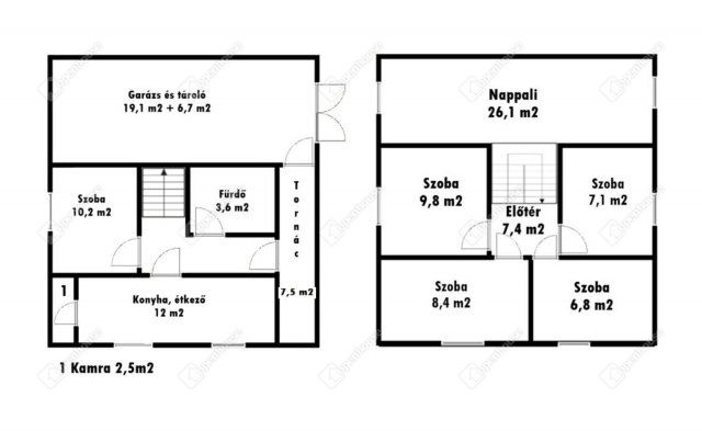 Eladó családi ház, Miskolcon 34.99 M Ft, 6 szobás
