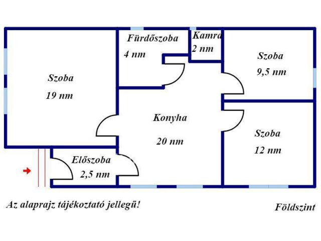 Eladó családi ház, Gyulán 79.8 M Ft, 3+3 szobás