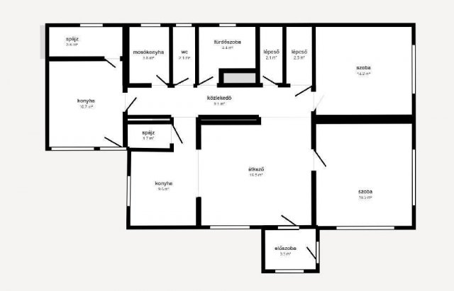 Eladó családi ház, Kálmánházán 65 M Ft, 3+1 szobás