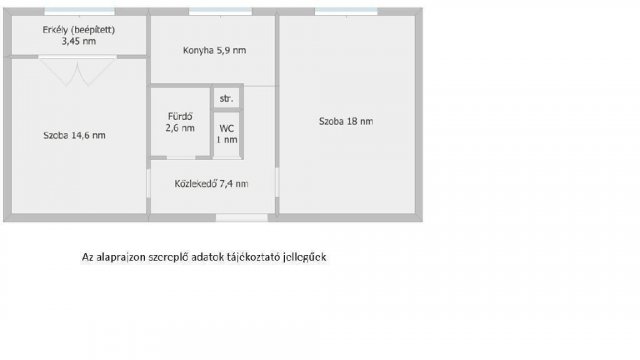 Eladó panellakás, Székesfehérvárott 54.99 M Ft, 2 szobás