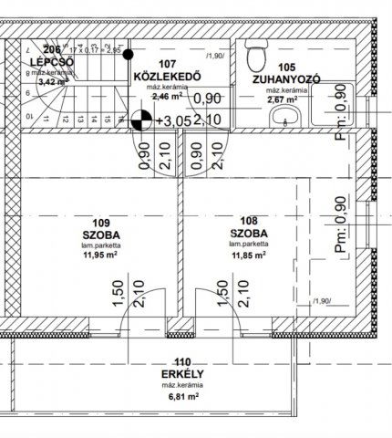 Eladó sorház, Budapesten, XXIII. kerületben 77.5 M Ft, 3 szobás