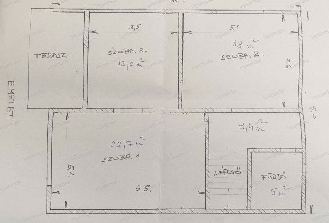 Eladó ikerház, Mátészalkán 46 M Ft, 4+1 szobás