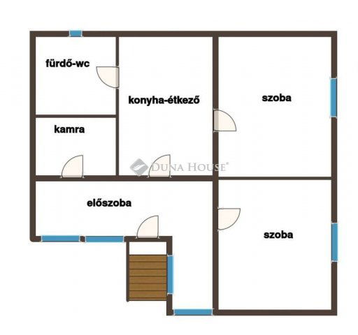 Eladó családi ház, Rózsaszentmártonon 22.9 M Ft, 2 szobás