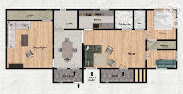 Eladó családi ház, Kecskeméten 88.5 M Ft, 5 szobás