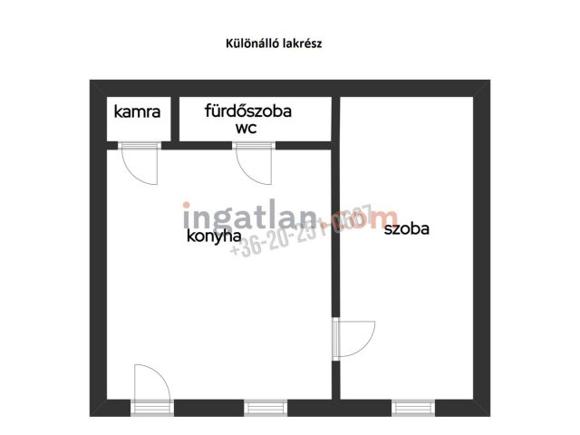 Eladó családi ház, Lánycsókon 75 M Ft, 7 szobás