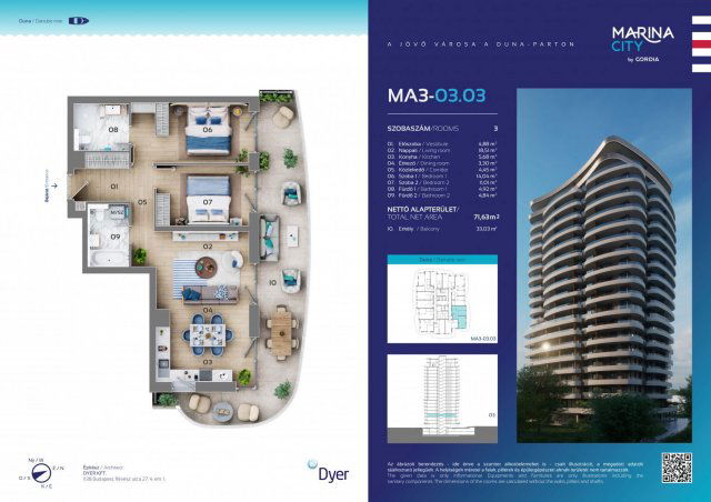 Eladó téglalakás, Budapesten, XIII. kerületben, Meder utcában