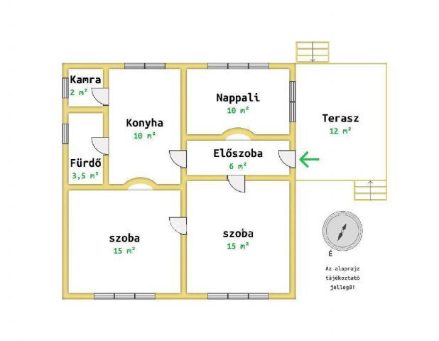Eladó családi ház, Jászfényszarun 25 M Ft, 2+1 szobás