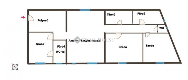 Eladó családi ház, Zsirán 59 M Ft, 4 szobás