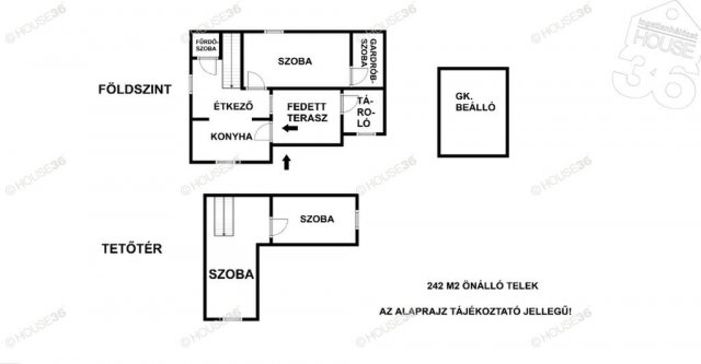 Eladó családi ház, Kecskeméten 51 M Ft, 3 szobás