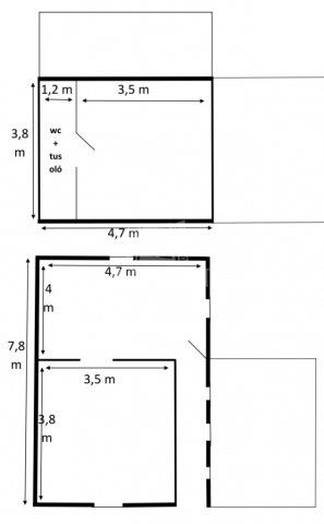 Eladó nyaraló, Hajdúszoboszlón 53 M Ft, 2 szobás