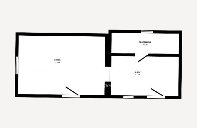 Eladó iroda, Balkányban 21.5 M Ft, 2 szobás