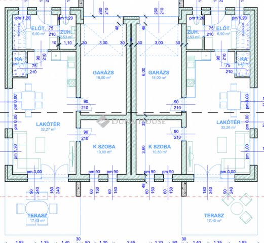 Eladó ikerház, Budapesten, XVIII. kerületben 149.9 M Ft, 5 szobás