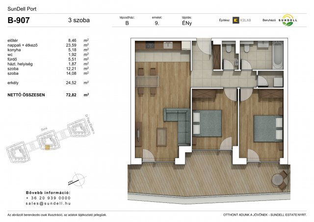 Eladó téglalakás, Budapesten, XI. kerületben 192.5 M Ft