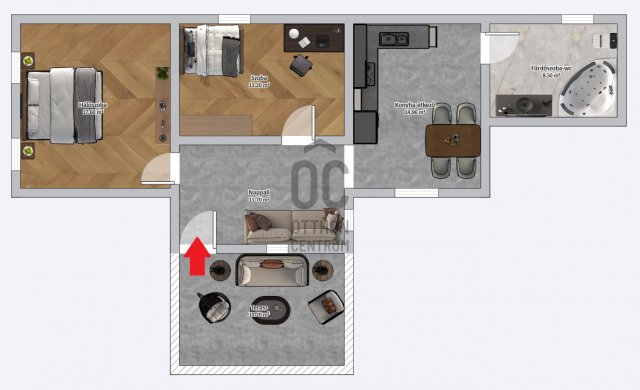 Eladó családi ház, Nemespátrón 24.9 M Ft, 3 szobás