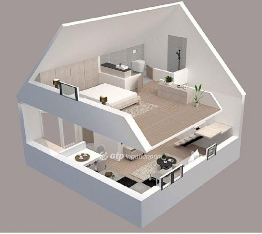 Eladó téglalakás, Nagykanizsán 49.5 M Ft, 1+1 szobás