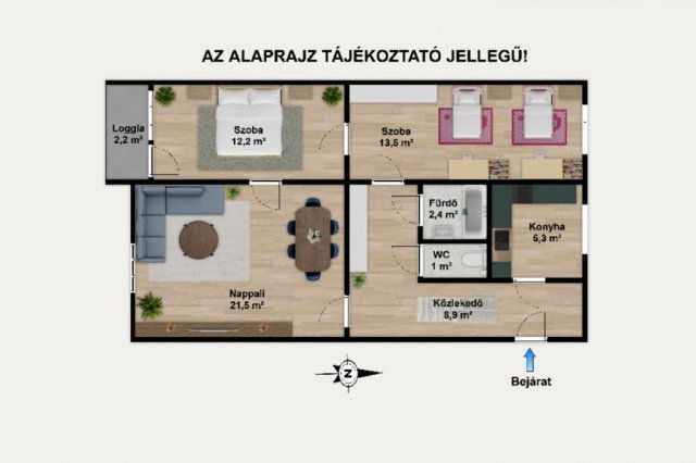 Eladó panellakás, Budapesten, XIII. kerületben 79.9 M Ft