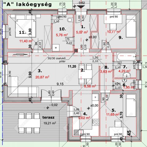 Eladó családi ház, Székesfehérvárott 99.9 M Ft, 4 szobás