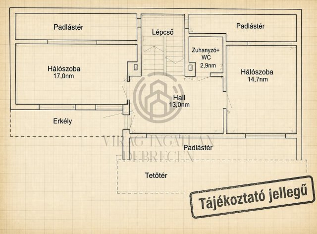 Eladó családi ház, Debrecenben 91.9 M Ft, 4 szobás