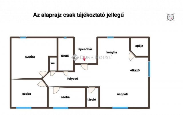 Eladó téglalakás, Dunaújvárosban 69.9 M Ft, 4 szobás
