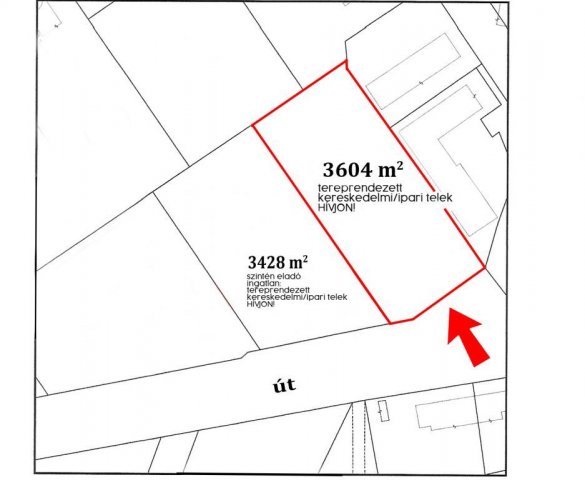 Eladó ipari ingatlan, Százhalombattán, Erőmű úton 108.12 M Ft