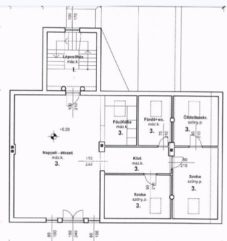 Eladó téglalakás, Encsen 35 M Ft, 2+2 szobás