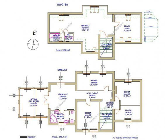 Eladó családi ház, Tiszafüreden 120 M Ft, 6+1 szobás