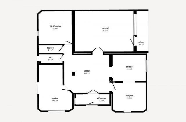 Eladó családi ház, Kálmánházán 83 M Ft, 4+1 szobás