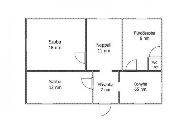 Eladó családi ház, Orosházán 9.9 M Ft, 2 szobás