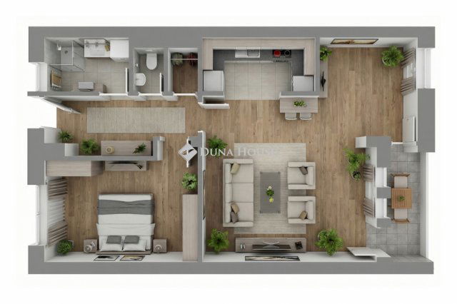 Eladó téglalakás, Kecskeméten 82.9 M Ft, 2 szobás