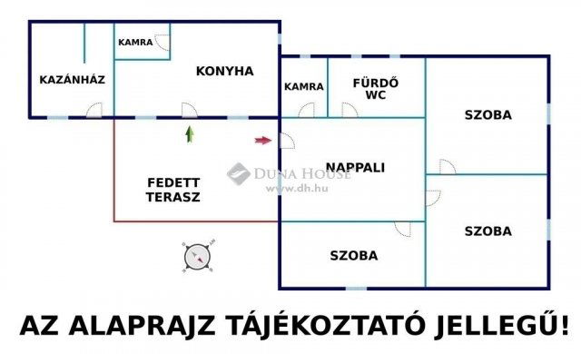 Eladó családi ház, Monoron 71.9 M Ft, 4 szobás