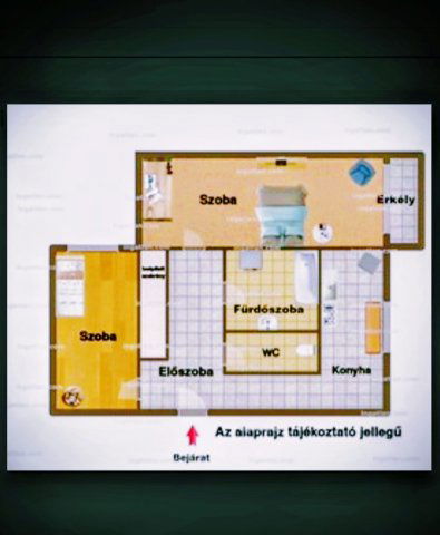 Eladó panellakás, Dorogon 50 M Ft, 1+1 szobás