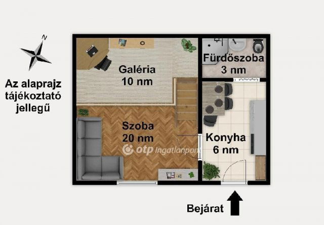 Eladó téglalakás, Budapesten, XIV. kerületben 34.9 M Ft