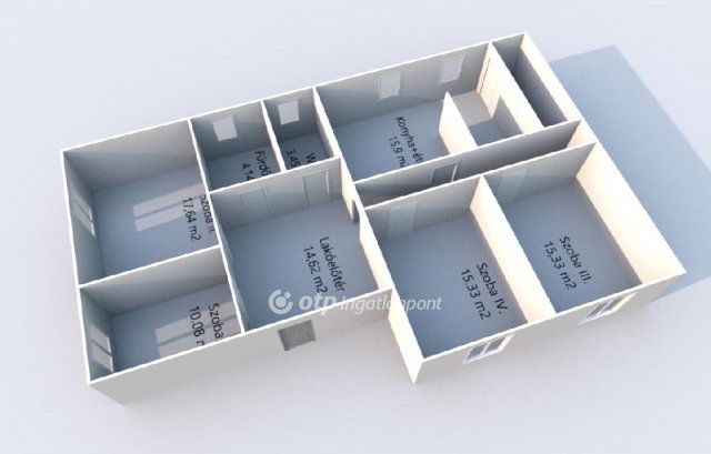 Eladó családi ház, Kápolnán 28.5 M Ft, 4 szobás