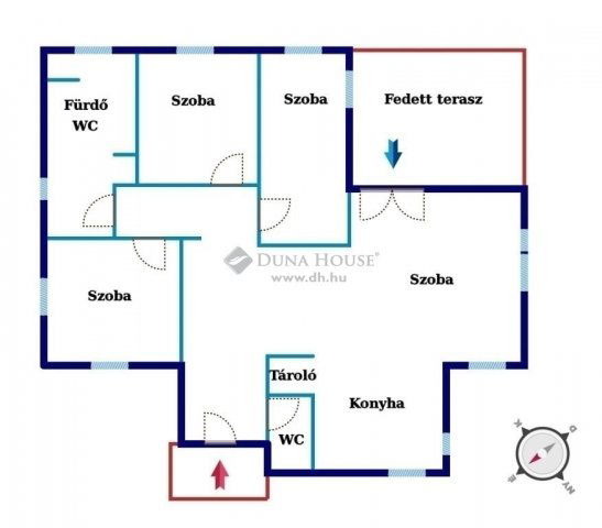 Eladó családi ház, Kecskeméten 89.5 M Ft, 4 szobás